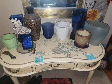 004 - Assorted Decorative Vases and Pottery Collection ONLY