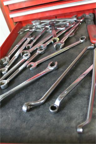 Mixed Hand Tool Set in Toolbox - Used, Untested