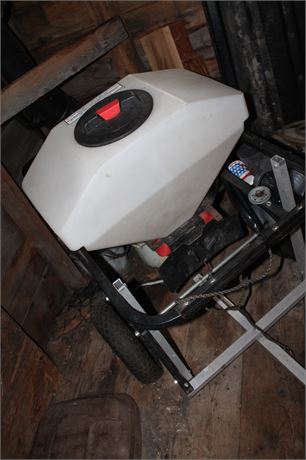 Portable Tank Sprayer with Frame and Wheels