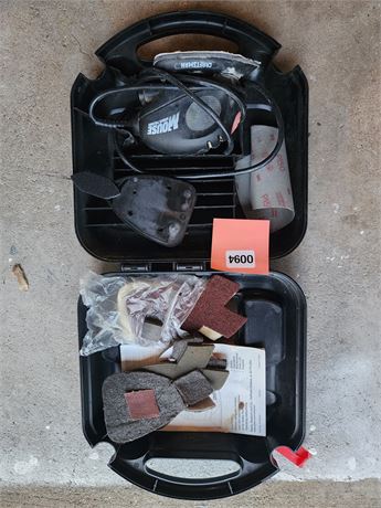 Craftsman Mouse Sander/Polisher with Accessories