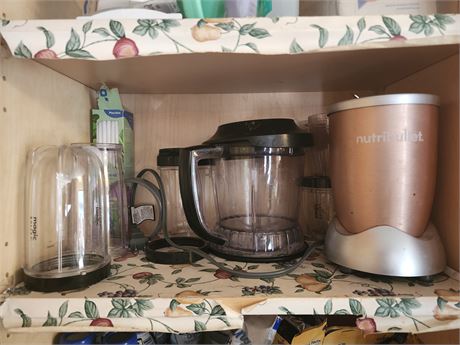 078 - Nutribullet Blender and Food Processor Accessories