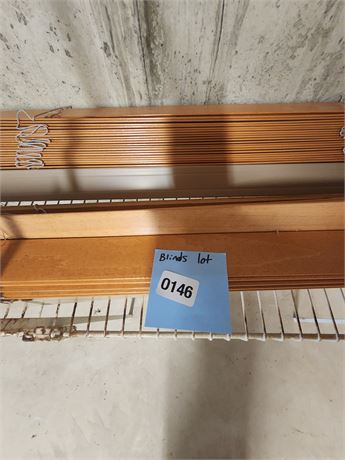 146 - Set of Wooden Window Blinds