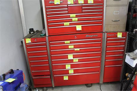 Snap-on Red Tool Chest with Multiple Drawers - Tool chest ONLY