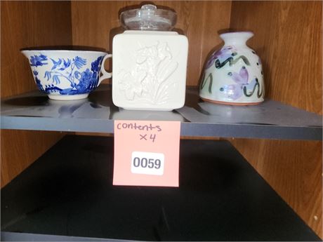 Mixed Decorative Collectibles Lot of Four