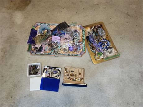 191 - Large Assortment of Costume Jewelry