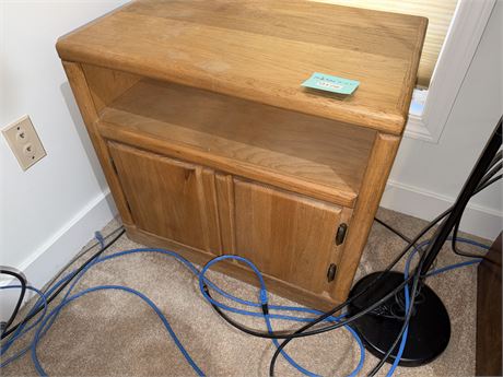 178 - Wood Cabinet with Two Doors