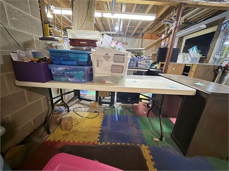 Folding Utility Table - 30in x 60in x 29in - ONLY