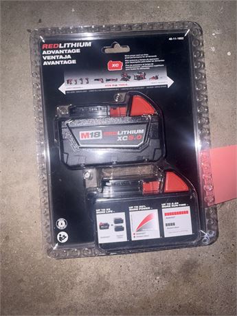 Milwaukee M18 REDLITHIUM XC 6.0 Battery Pack Set
