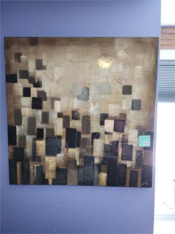 192 - Large Square Abstract Wall Art