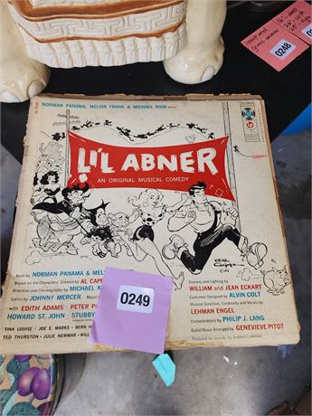249 - Vintage Li'l Abner Record Albums