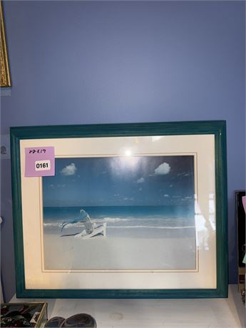 161 - Framed Winter Landscape Print