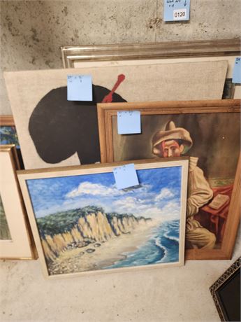 120 - Collection of Five Framed Paintings