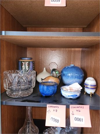 Assorted Decorative Vases and Bowls Lot