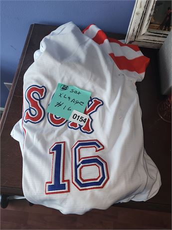 154 - Pair of Boston Red Sox Jerseys